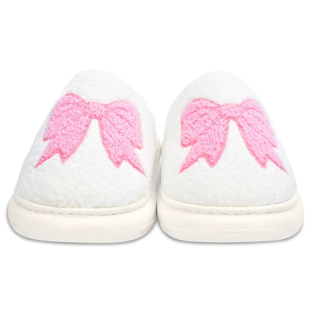 Cozy Bow Slippers by Iscream at Confetti Gift and Party Tuscaloosa Alabama
