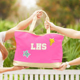 Creme Alphabet Varsity Letter Patches by Viv&Lou at Confetti Gift and Party