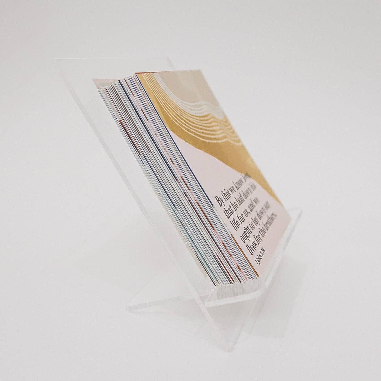 Crew + Co - 2 - Piece Acrylic Stand by Crew + Co at Confetti Gift and Party