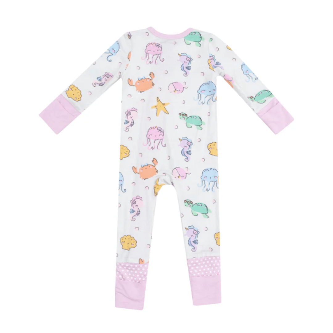 Cutie Sea Creatures 2 Way Zipper Romper by Angel Dear at Confetti Gift and Party Tuscaloosa Alabama
