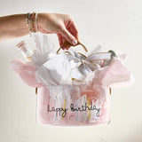 Happy Birthday Acrylic Party Bucket