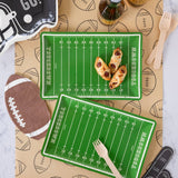 Football Field Shaped Paper Plate