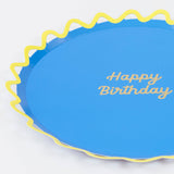 Meri Meri Wiggle Edge Dinner Plates – Pack of 8