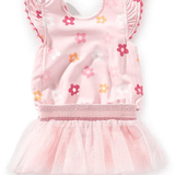 Daisy/Check Tutu Reversible Swimsuit by Mud Pie at Confetti Gift and Party Tuscaloosa Alabama
