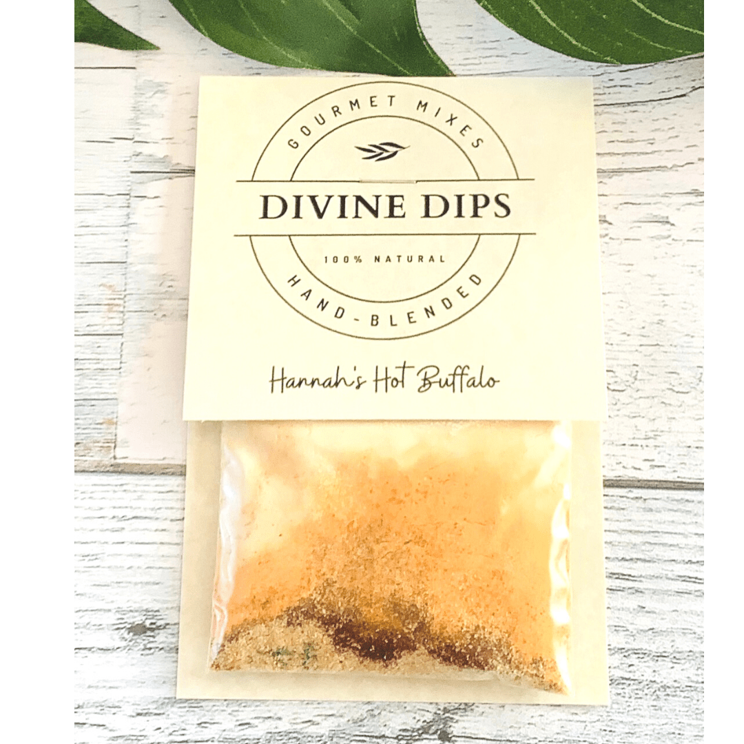 Divine Dips - Hannah’s Hot Buffalo Seasoning Dip Mix & Cheese ball by Divine Dips at Confetti Gift and Party Tuscaloosa Alabama