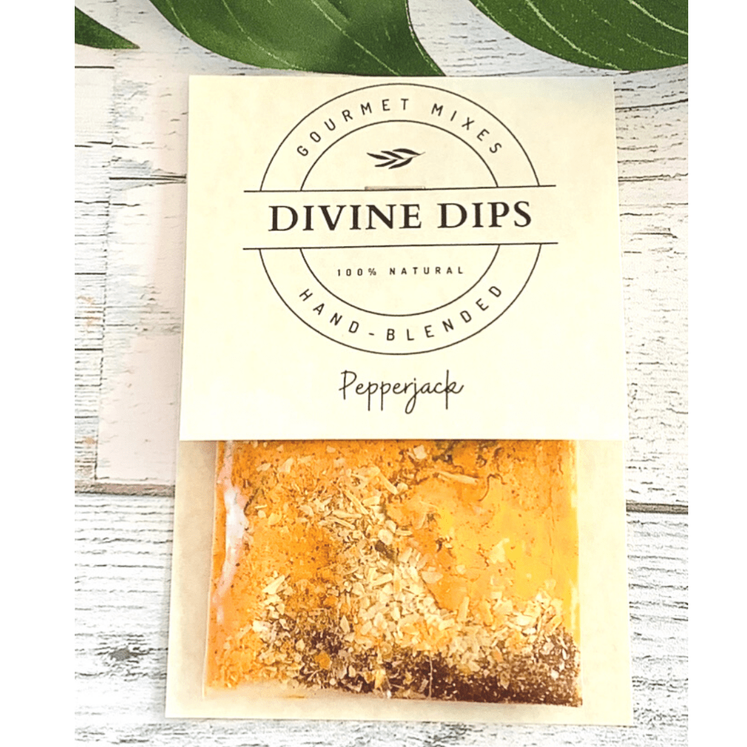 Divine Dips - Pepperjack Seasoning Dip Mix & Cheese ball Spices by Divine Dips at Confetti Gift and Party Tuscaloosa Alabama