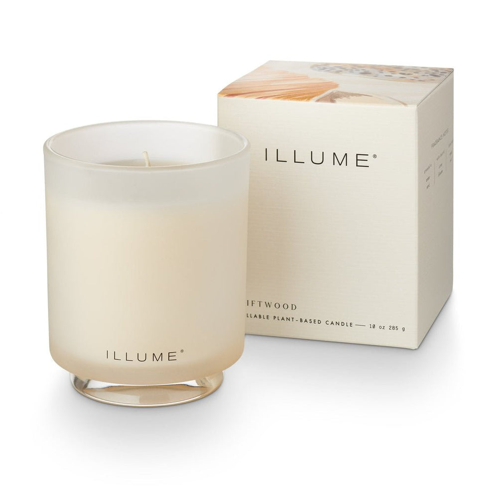 
                      
                        Driftwood Beach Boxed Glass Candle - Refillable by Illume at Confetti Gift and Party
                      
                    