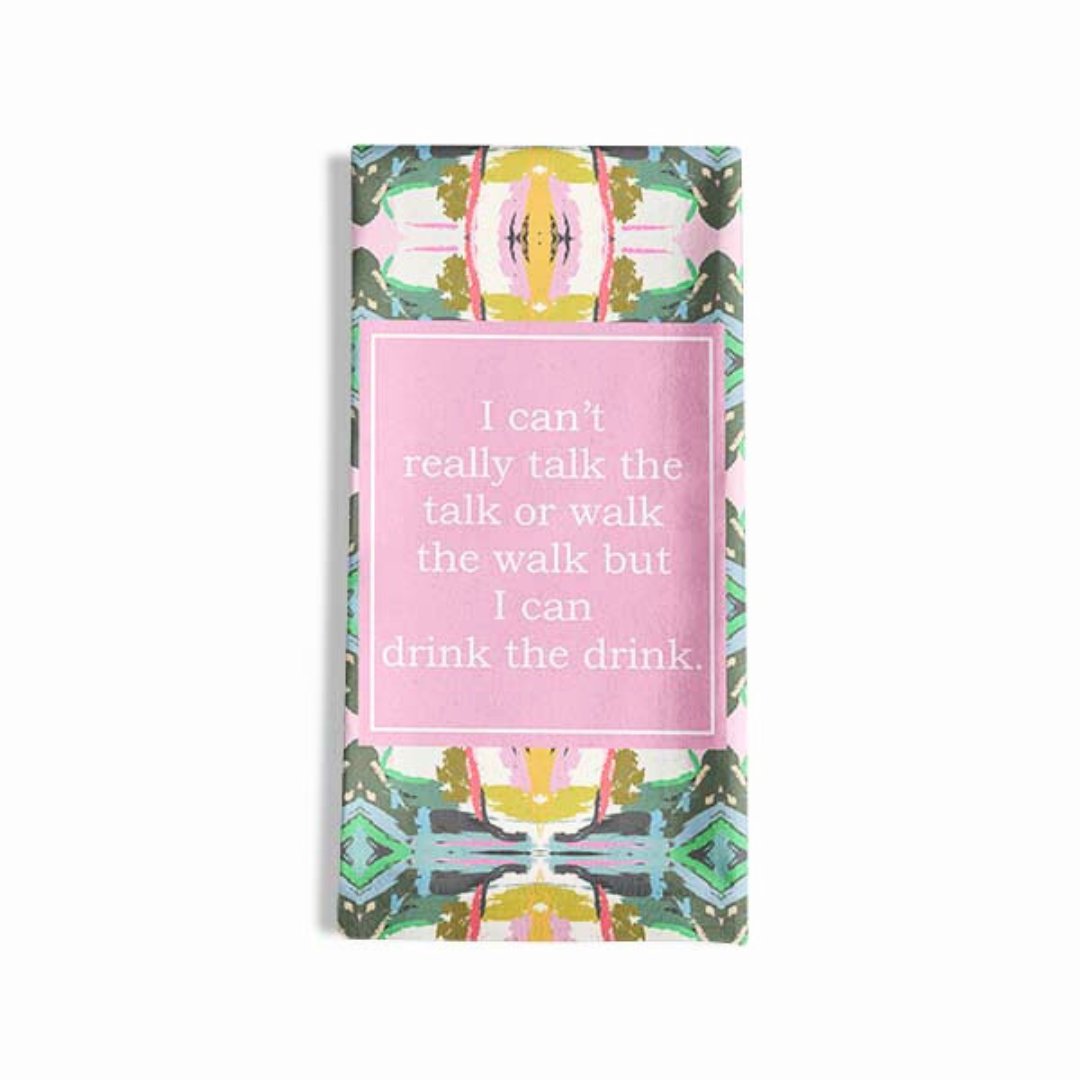 Drink The Drink Hostess Towel by Clairebella at Confetti Gift and Party