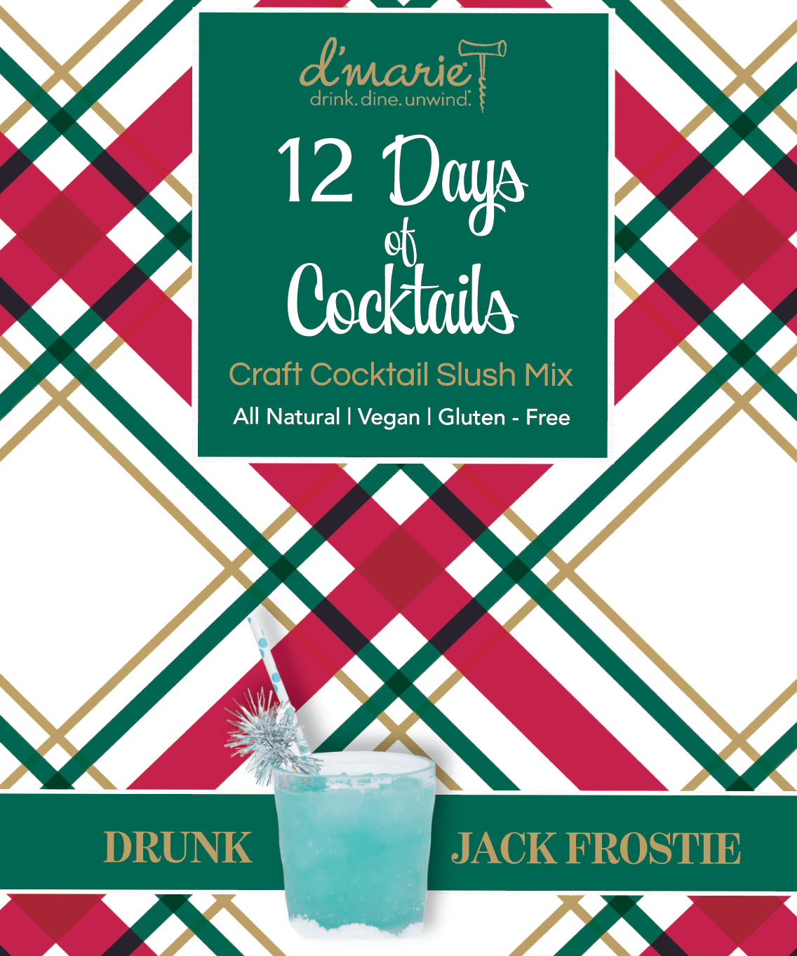 Drunk Jack Frostie Cocktail Mix by D'Marie at Confetti Gift and Party Tuscaloosa Alabama