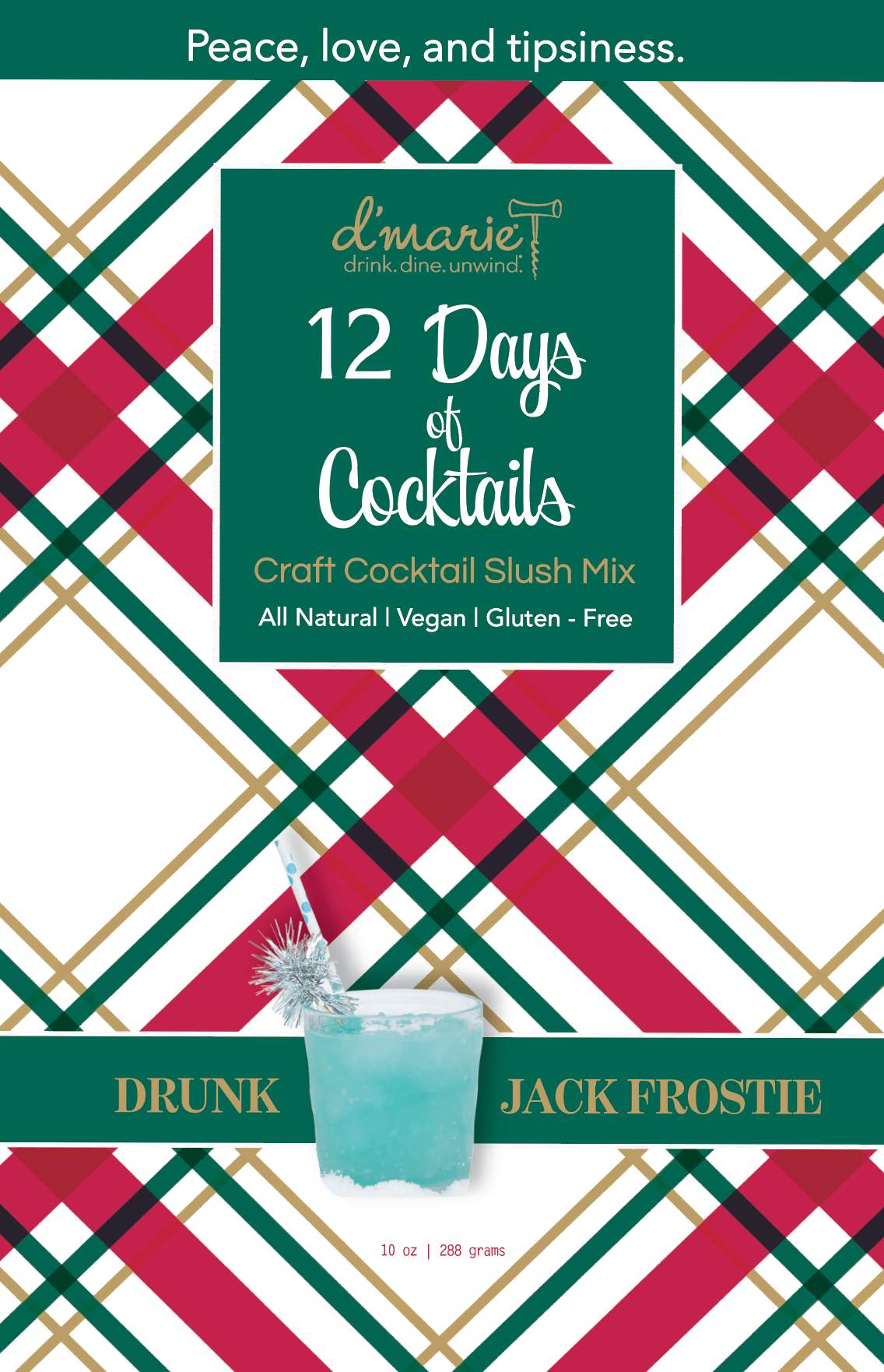 Drunk Jack Frostie Cocktail Mix by D'Marie at Confetti Gift and Party Tuscaloosa Alabama