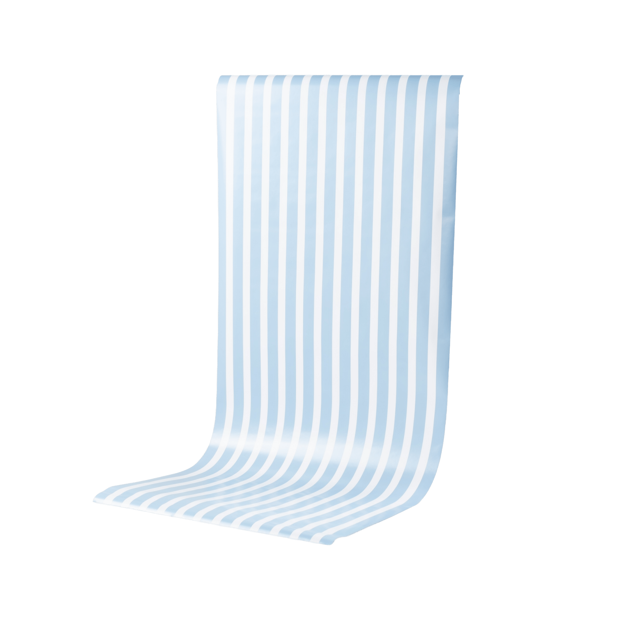 Dusty Blue Striped Paper Table Runner by Gatherings by Curated Paperie at Confetti Gift and Party Tuscaloosa Alabama