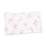 Angel Dear Pretty Bows Swaddle Blanket