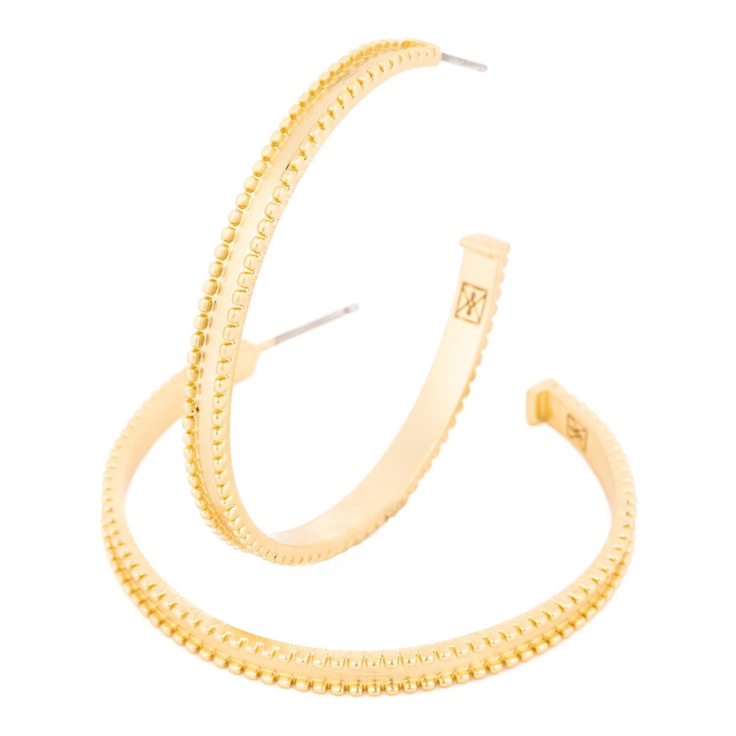 Earrings Nova Large Gold by Mary Square at Confetti Gift and Party Tuscaloosa Alabama