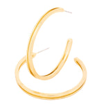 Earrings Raelynn Large Gold by Mary Square at Confetti Gift and Party Tuscaloosa Alabama