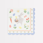 Easter Bunny Large Napkins by Meri Meri at Confetti Gift and Party Tuscaloosa Alabama