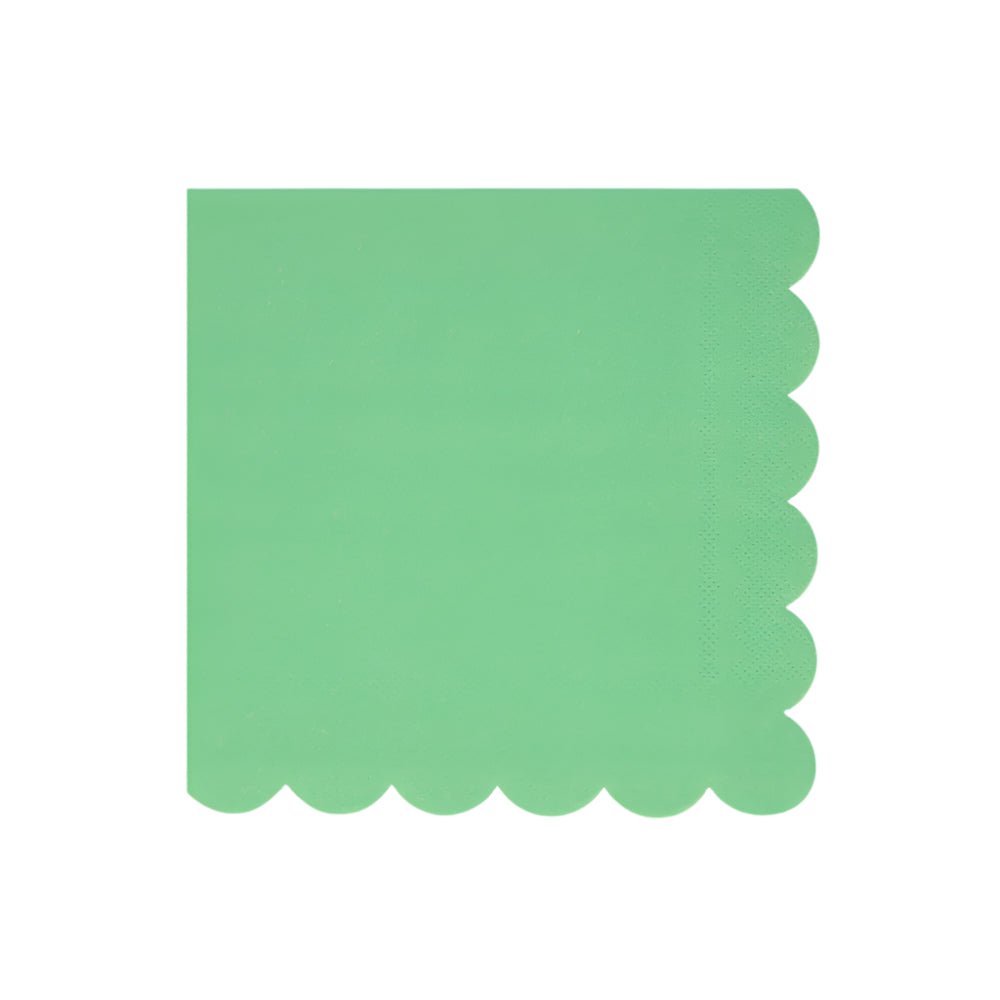 Emerald Green Small Napkins by Meri Meri at Confetti Gift and Party Tuscaloosa Alabama