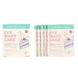 Patchology Eye Want Cake eye patch 5-pack set with sprinkle design and frosting-inspired scent
