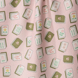 Flower Tiles Tea Towel - Mahjong