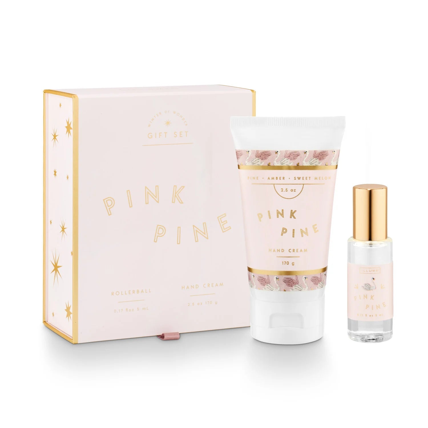 Fa La Lovely Pink Pine Gift Set by Illume at Confetti Gift and Party Tuscaloosa Alabama