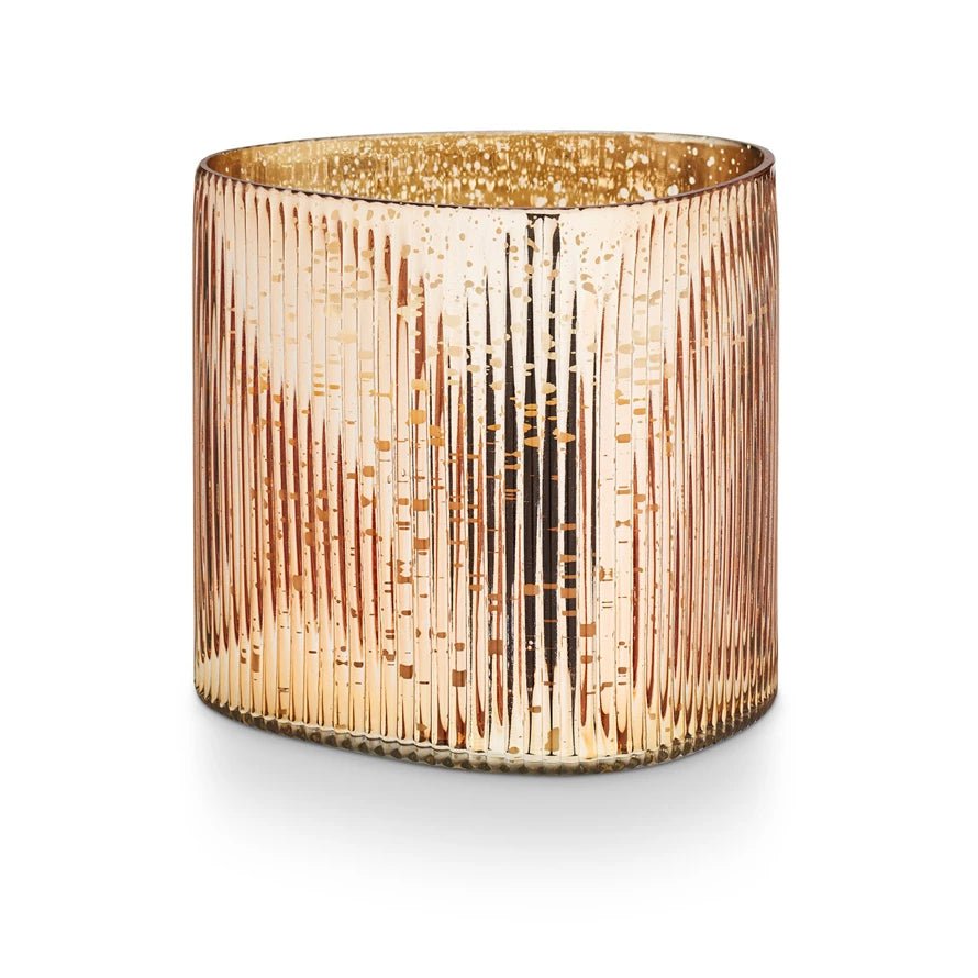 Fa La Lovely Pink Pine Glitz Large Glass Candle by Illume at Confetti Gift and Party Tuscaloosa Alabama