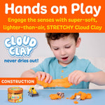 Faber - Castell Sensory Mini Play Kit Jar – Cloud Clay Construction Theme by Faber - Castell / Creativity for Kids at Confetti Gift and Party Tuscaloosa Alabama