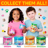 Faber - Castell Sensory Mini Play Kit Jar – Cloud Clay Construction Theme by Faber - Castell / Creativity for Kids at Confetti Gift and Party Tuscaloosa Alabama