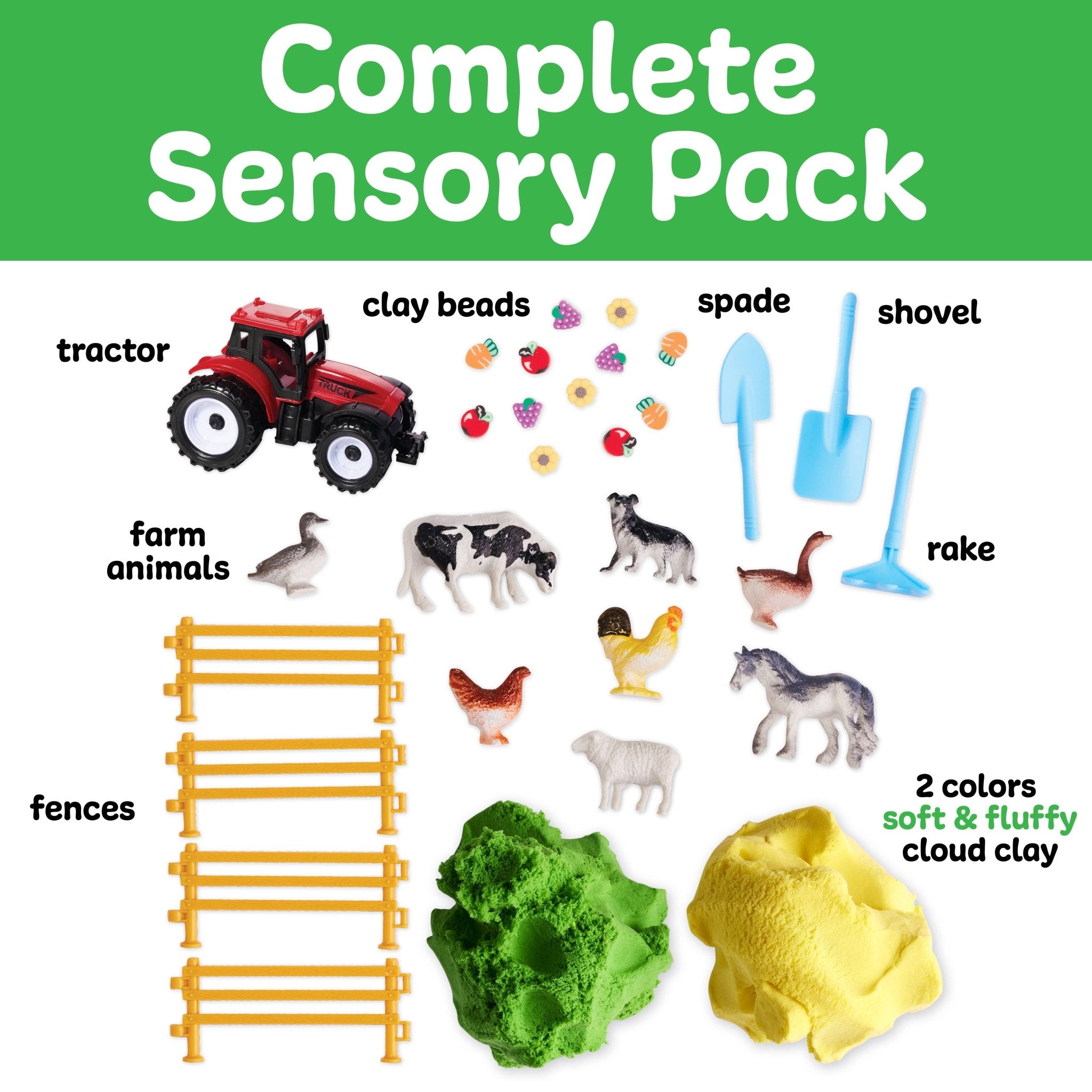 Faber - Castell - Sensory Pack Farm On the Go Sensory Play Set for Kids by Faber - Castell at Confetti Gift and Party Tuscaloosa Alabama