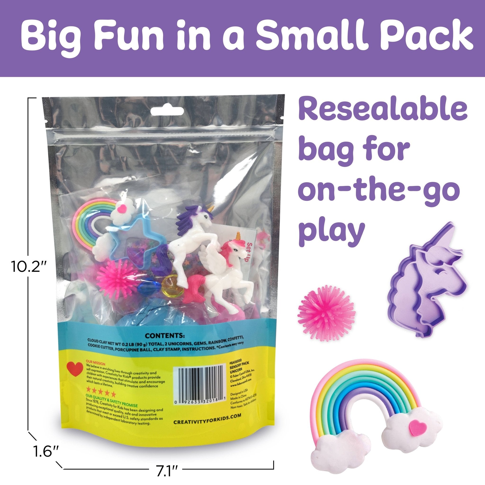 Faber - Castell - Sensory Pack Unicorn On the Go Play Set for Kids by Faber - Castell at Confetti Gift and Party Tuscaloosa Alabama