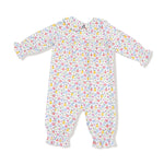 Fall Fruit Floral - Smocked L/s Romper W/ Peter Pan Collar by Angel Dear at Confetti Gift and Party Tuscaloosa Alabama