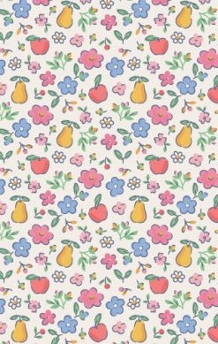 Fall Fruit Floral - Smocked L/s Romper W/ Peter Pan Collar by Angel Dear at Confetti Gift and Party Tuscaloosa Alabama