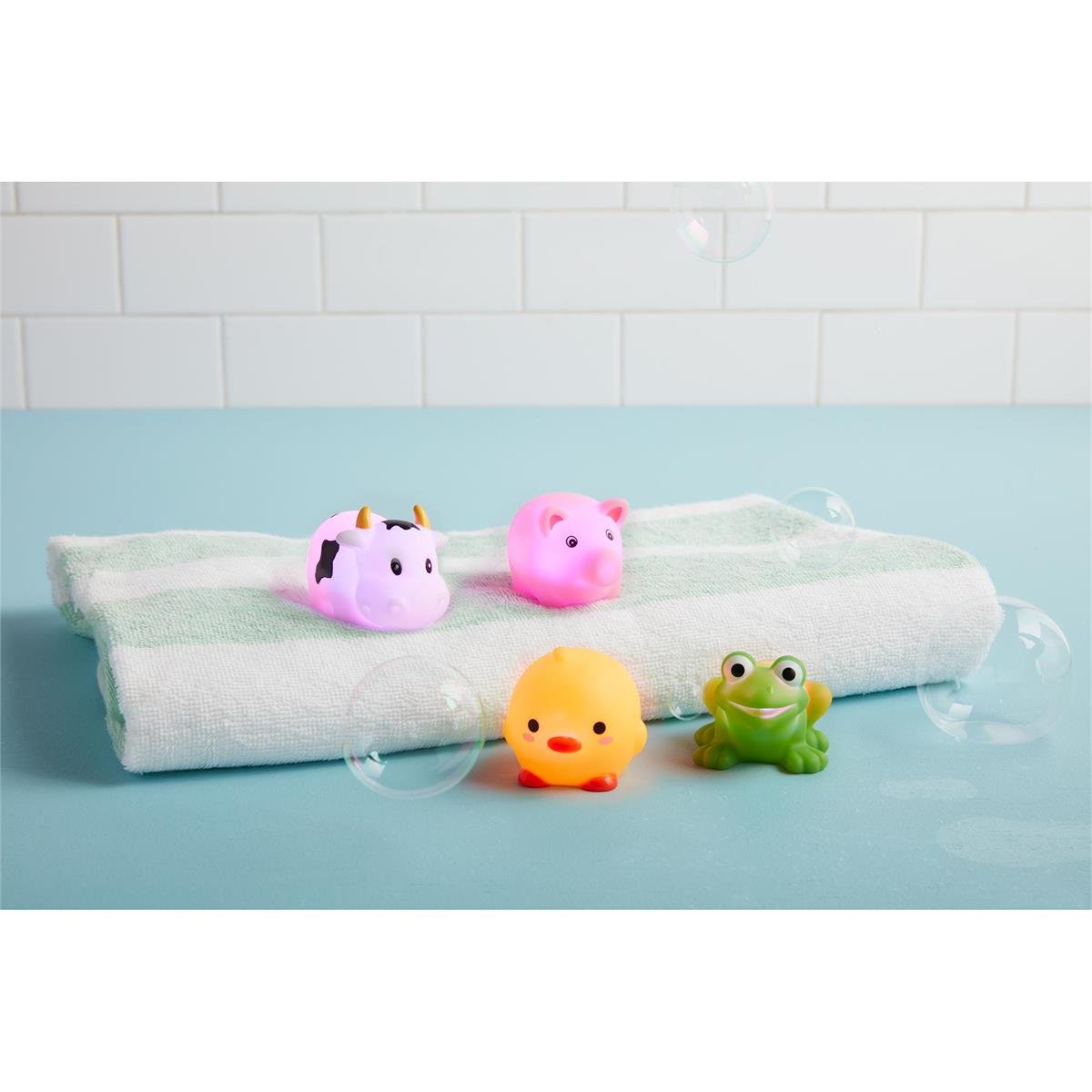 Farm Light - Up Bath Toy Set by Mud Pie at Confetti Gift and Party Tuscaloosa Alabama