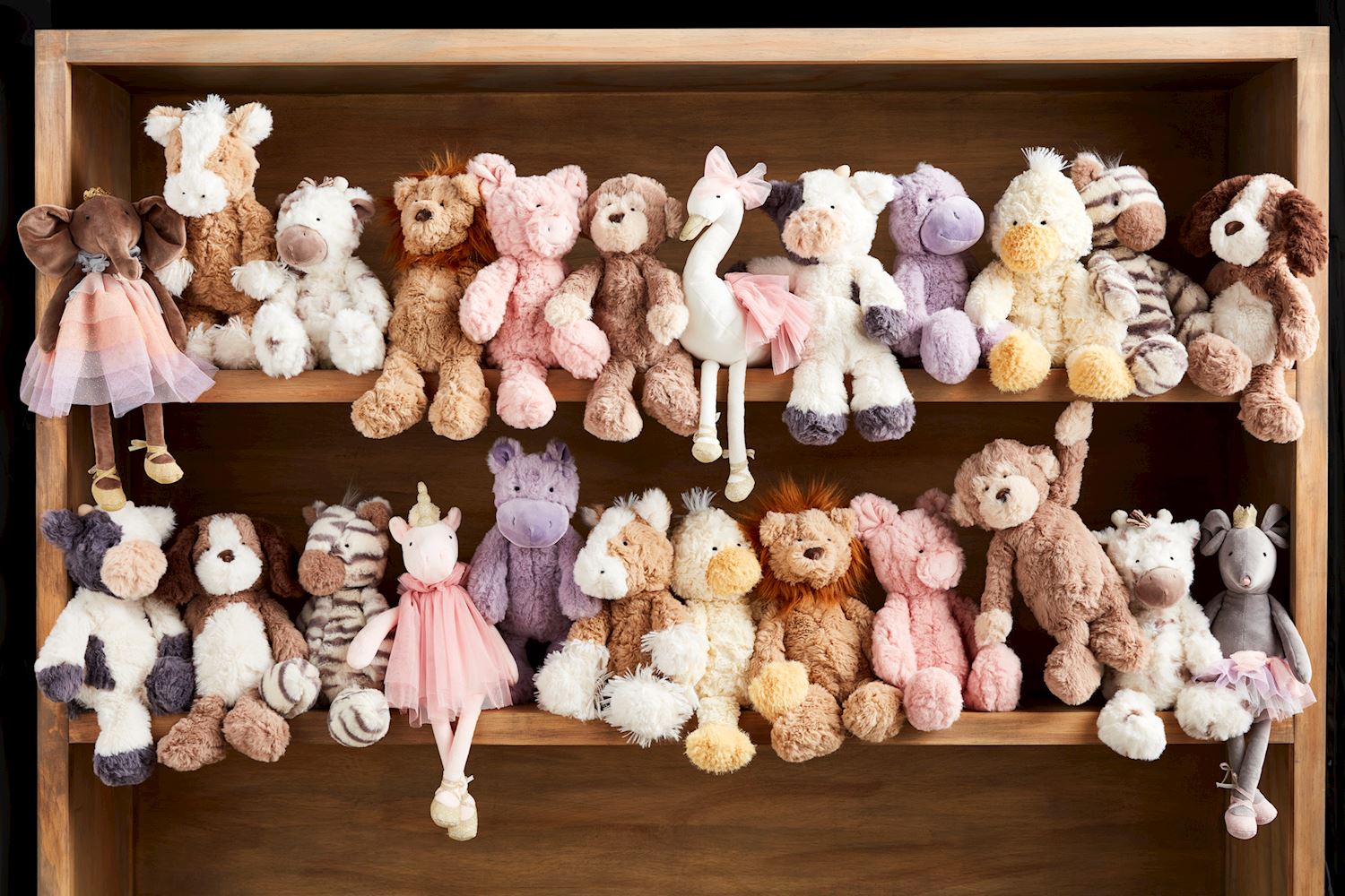 Farm Plush Rattle Pals by Mud Pie at Confetti Gift and Party Tuscaloosa Alabama