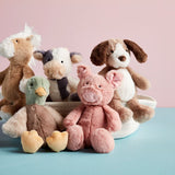 Farm Plush Rattle Pals by Mud Pie at Confetti Gift and Party Tuscaloosa Alabama