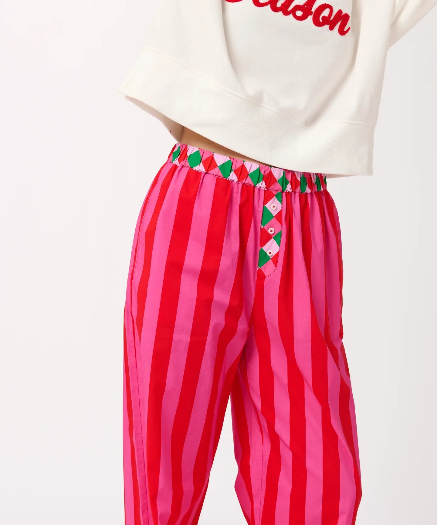 Festive Stripe Boxer Pant by Shiraleah at Confetti Gift and Party Tuscaloosa Alabama
