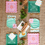 Fiesta Striped Cocktail Napkin by My Mind’s Eye at Confetti Gift and Party Tuscaloosa Alabama