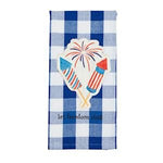 Firework Patch Americana Towel by Mud Pie at Confetti Gift and Party Tuscaloosa Alabama