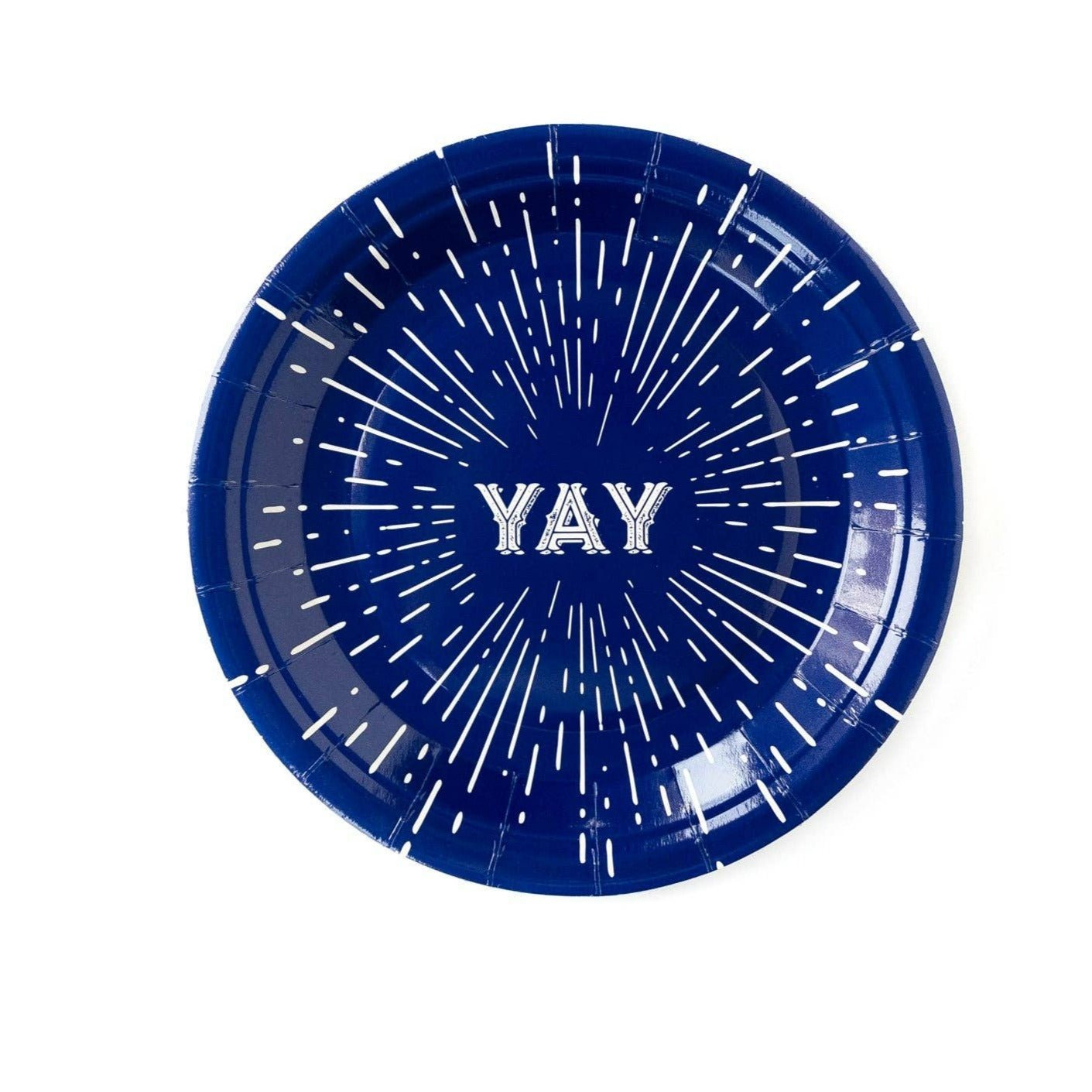 My Mind’s Eye Firework Yay 7" Plates by My Mind’s Eye at Confetti Gift and Party