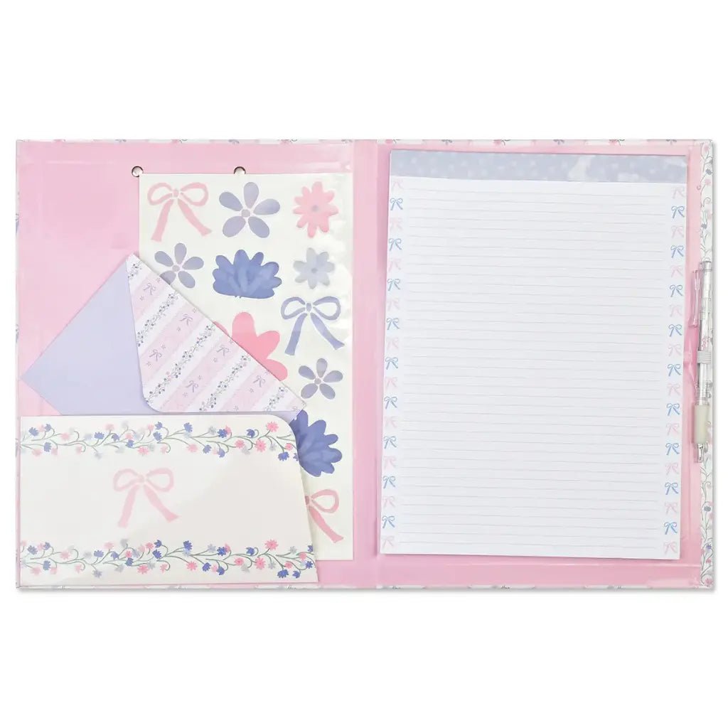 Floral Stripes Clipboard Set by Iscream at Confetti Gift and Party Tuscaloosa Alabama