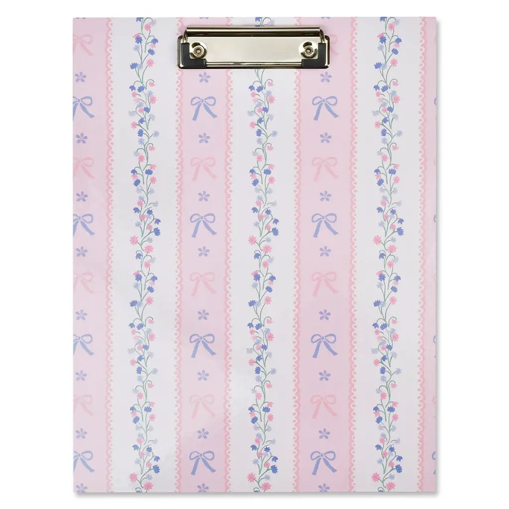 Floral Stripes Clipboard Set by Iscream at Confetti Gift and Party Tuscaloosa Alabama