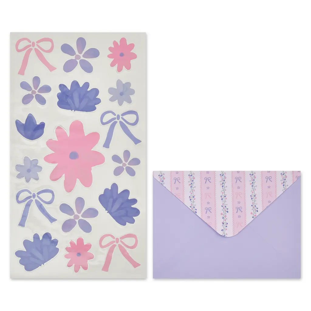 Floral Stripes Clipboard Set by Iscream at Confetti Gift and Party Tuscaloosa Alabama