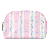 Floral Stripes Oval Cosmetic Bag by Iscream at Confetti Gift and Party Tuscaloosa Alabama