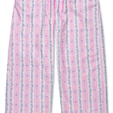 Floral Stripes Plush Pants by Iscream at Confetti Gift and Party Tuscaloosa Alabama