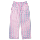 Floral Stripes Plush Pants by Iscream at Confetti Gift and Party Tuscaloosa Alabama