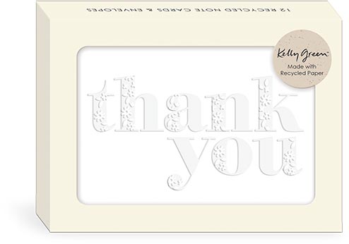 Floral Thank You Card Pack by Punch Studio at Confetti Gift and Party Tuscaloosa Alabama