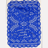 Flour Sack Kitchen Towel - Drinky Drink by El Arroyo at Confetti Gift and Party Tuscaloosa Alabama
