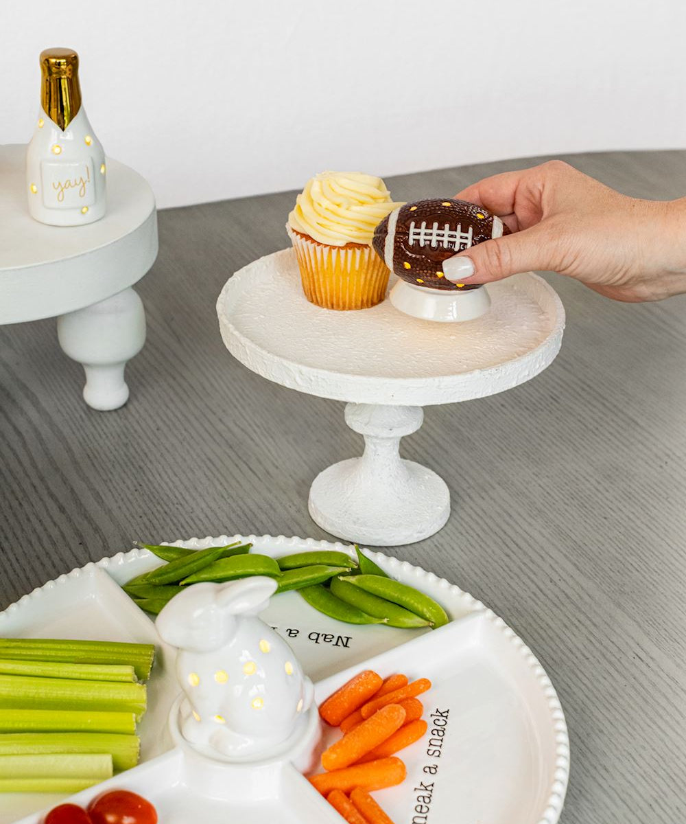 Football Light - Up Sitter by Mud Pie at Confetti Gift and Party Tuscaloosa Alabama