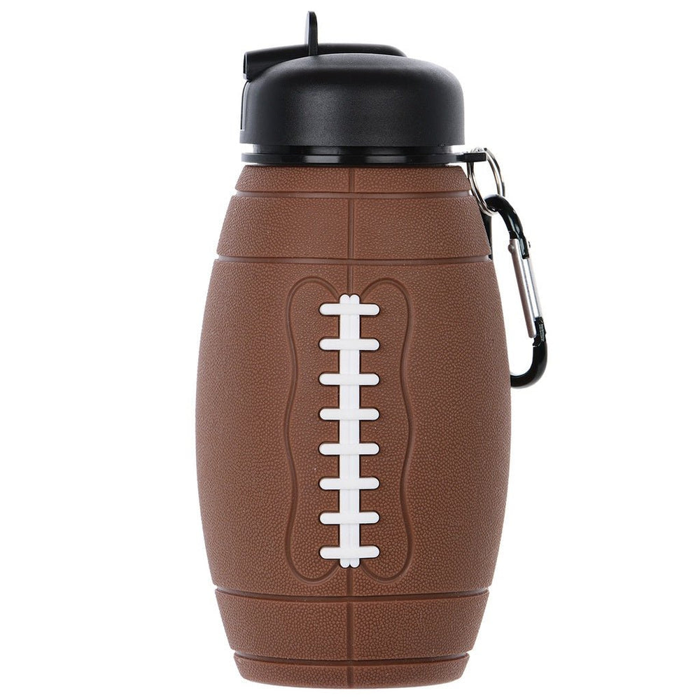 Football Silicone Water Bottle by Iscream at Confetti Gift and Party