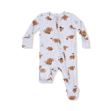 Footballs Playing Football - 2 Way Zipper Footie by Angel Dear at Confetti Gift and Party Tuscaloosa Alabama