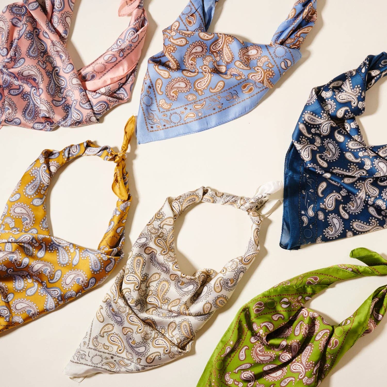 Frem - Classic Paisley Silk - Feel Polyester Bandana by Frem at Confetti Gift and Party Tuscaloosa Alabama