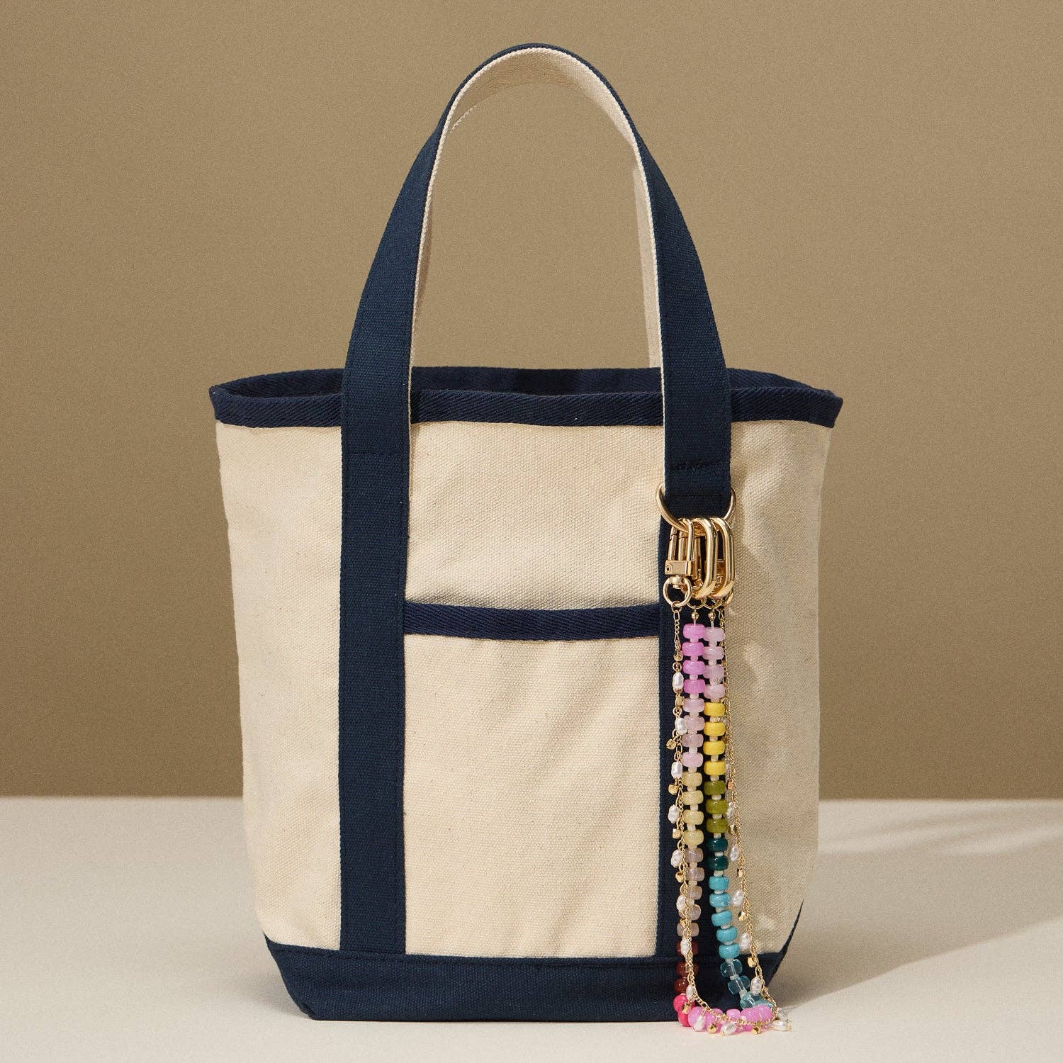 Frem - Colorful Beaded Bag Charm with Gold Clasp Trendy Accessory by Frem at Confetti Gift and Party Tuscaloosa Alabama